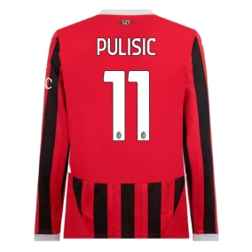 AC Milan Pulisic Hjemmedrakt 2024/2025 Langermet